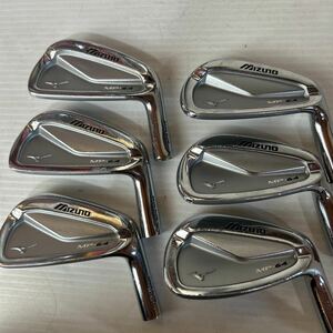 送料無料★MIZUNO MP-64 5.6.7.8.9.PW 6個セット ヘッド単体 ミズノ FORGED 64 管理番号13830