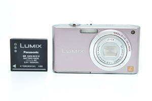 ★良品★ パナソニック PANASONIC LUMIX DMC-FX33デジタルカメラ カクテルピンク ★バッテリー付★ #022 #23120207