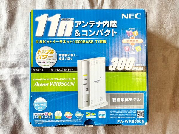 WiFi ルーター NEC Aterm WR8500N 5G 2.4G 対応
