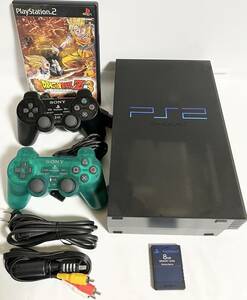 SONY PS2 SCPH-50000 ブラックミッドナイトブラック 通電 動作確認済み プレステ2 プレイステーション2 PlayStation2 プレステ