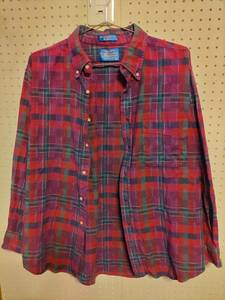 【古着／USED】Pendleton　ペンドルトン　長袖　ネルシャツ　Ｌサイズ　USA製