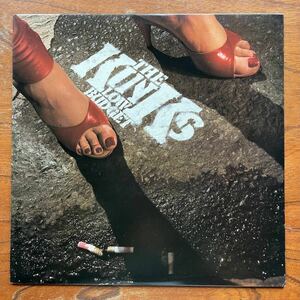 【USオリジナル盤 MAT:1 RLカット 両面MASTERDISK刻印】THE KINKS『LOW BUDGET』RAY DAVIS/ザ・キンクス/レイ・デイヴィス/SEXY 脚ジャケ