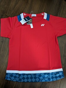 YONEX ゲームシャツ ヨネックス レディース　L　ユニホーム　テニス　試合用　Tシャツ　半袖　新品未使用　タグ付き ゲームシャツ