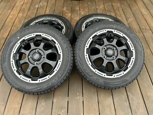 HotStuff マッドマックス　スタッドレスタイヤ ブリザックVRX2 155/65R14 （14 × 4.5J + 45 ） ４穴　PCD 100