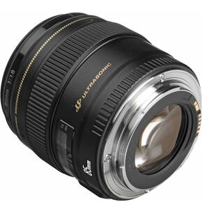 Canon キャノンEF 85mm f 1.8 USM Lensレンズ カメラレンズ ULTRASONIC 望遠 標準 ズームレンズ 超音波モニター ブラック 訳あり