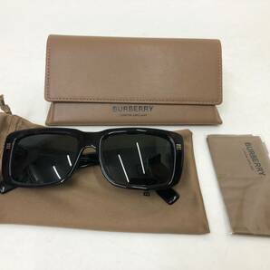 ③BURBERRY バーバリー サングラス ファッショングラス B 4376-U 3002/71 ブラック系 アイウェア