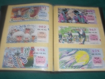 ■■　古い宝くじ　■■　昭和４７年　～　平成１２年まで　２０５種　★スクラッチ・当たり券４枚★　■■　ファイル入り　■■_画像6