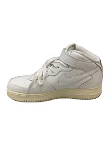 NIKE◆AIR FORCE 1 07 MID_エアフォース1 07 ミッド/27.5cm/WHT