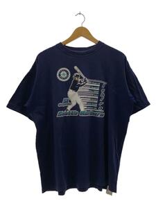 Tシャツ/L/コットン/BLU/イチロールーキーイヤーTシャツ/2001年製