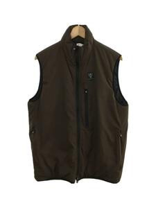 South2 West8(S2W8)◆22AW/INSULATOR VEST/L/ポリエステル/BRW/無地/LQ688