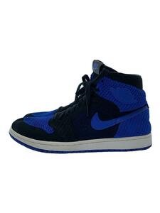 NIKE◆AIR JORDAN 1 RETRO HI FLYKNIT/28.5cm/ブルー/キャンバス/919704-006