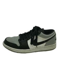 NIKE◆AIR JORDAN 1 LOW SHADOW TOE_エアジョーダン 1 ロー シャドウ トゥ/27cm/BLK