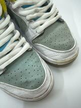 NIKE SB◆SB DUNK LOW PRO QS/銭湯/26cm/ホワイト/PVC/DH7687-400_画像8