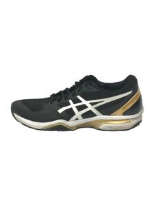 ASICS◆ローカットスニーカー/26.5cm/BLK