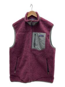 patagonia◆フリースベスト/L/ポリエステル/PUP/無地/23047FA12/Classic Retro-X Vest