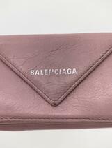 BALENCIAGA◆3つ折り財布/-/PNK/レディース/391446・5803・W・555583_画像3