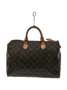 LOUIS VUITTON◆スピーディ35_モノグラム・キャンバス_BRW/ボストンバッグ/PVC/BRW/M41524