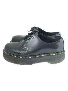 Dr.Martens◆シューズ/UK9/BLK/レザー/1461QUAD/3ホール