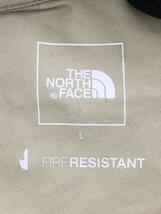 THE NORTH FACE◆FIREFLY CANOPY SHIRT_ファイヤーフライキャノピーシャツ/L/-/BEG_画像3