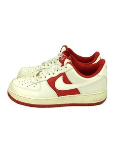 NIKE◆AIR FORCE 1 LOW/ローカットスニーカー/26.5cm/WHT/RED/FN7439-133