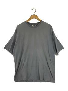 AURALEE◆19SS/HIGH GAUGE DOUBLE CLOTH TEE/Tシャツ/5/コットン/BLU/A00T01DC