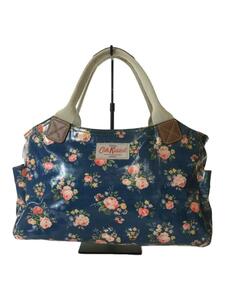 Cath Kidston◆トートバッグ/PVC/NVY/花柄