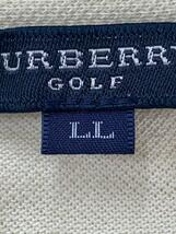 BURBERRY GOLF◆ノバチェック/ポロシャツ/LL/コットン/BEG_画像4