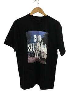 GOD SELECTION XXX◆Tシャツ/M/コットン/BLK