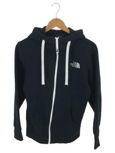 THE NORTH FACE◆REARVIEW FULLZIP HOODIE_リアビューフルジップフーディ/S/コットン/BLK