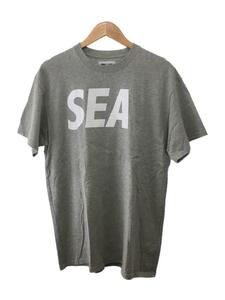 WIND AND SEA◆Tシャツ/L/コットン/GRY/WDS-SEA-21S-01