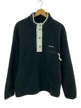 Columbia◆HELVETIA HALF SNAP FLEECE/フリースジャケット/M/ポリエステル/BLK/AM0371_画像1