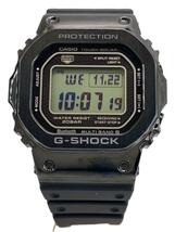 CASIO◆ソーラー腕時計・G-SHOCK/デジタル/ラバー/SLV/BLK_画像1