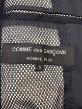 COMME des GARCONS HOMME PLUS◆ジャケット/S/ナイロン/ブラック/pp-j008_画像3