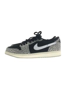 NIKE◆Air Jordan 1 Retro Low OG Black Cement/27cm/GRY/CZ0790-001