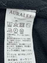 AURALEE◆21SS/SUPER SOFT SWEAT BIG P/O/スウェット/4/コットン/ブラック/A21SP02_画像5