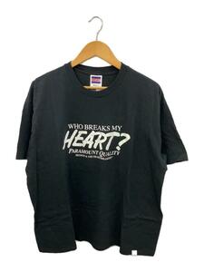 BEDWIN & THE HEARTBREAKERS◆S/S PRINT T DUA/L/コットン/ブラック/22AB2082