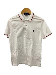 POLO RALPH LAUREN◆ポロシャツ/M/コットン/ホワイト