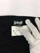 Schott◆Tシャツ/XL/コットン/BLK/3113083_画像3