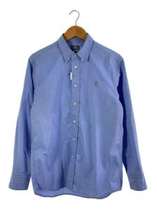 THE NORTH FACE◆Him Ridge Shirt/長袖シャツ/M/ポリエステル/BLU/NR11955