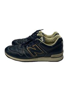 NEW BALANCE◆M670/ネイビー/US8.5/NVY/レザー