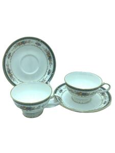 Noritake◆カップ&ソーサー/2点セット/WHT/Y6586C/4592