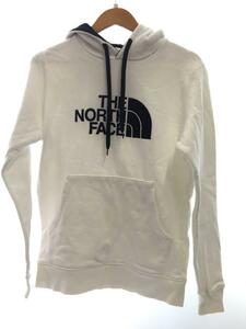 THE NORTH FACE◆パーカー/S/コットン/WHT/プリント