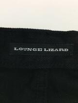 LOUNGE LIZARD◆ストレートパンツ/2/デニム/BLK/無地_画像4