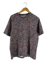 Supreme◆21AW/フローラルカード/スモールボックスロゴTシャツ/M/コットン/マルチカラー/総柄_画像1