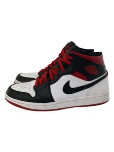 NIKE◆AIR JORDAN 1 MID/ハイカットスニーカー/26.5cm/RED/DQ8426-106