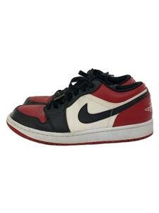 NIKE◆AIR JORDAN 1 LOW_エア ジョーダン 1 ロー/27cm/RED