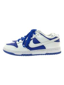 NIKE◆DUNK LOW RETRO Racer Blue White/スニーカー/25cm/BLU/dc1391-401