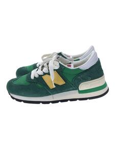 NEW BALANCE◆ローカットスニーカー/27cm/グリーン/スウェード/M990GG1