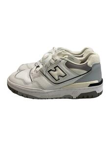 NEW BALANCE◆23SS/ローカットスニーカー/25cm/WHT/bb550pwa