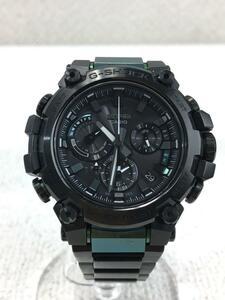 CASIO◆ソーラー腕時計_G-SHOCK/アナログ/ステンレス/BLK/BLK/MTG-B3000B-1AJF